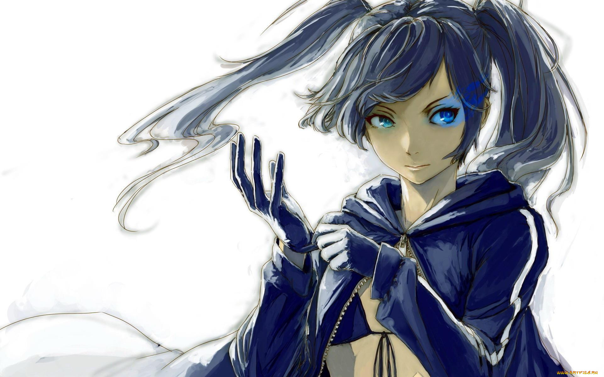 , black rock shooter, , , , 